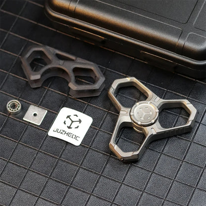 FINEDC JUZHEDC Metal Fidget Spinner 2